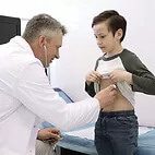 Examining a Child